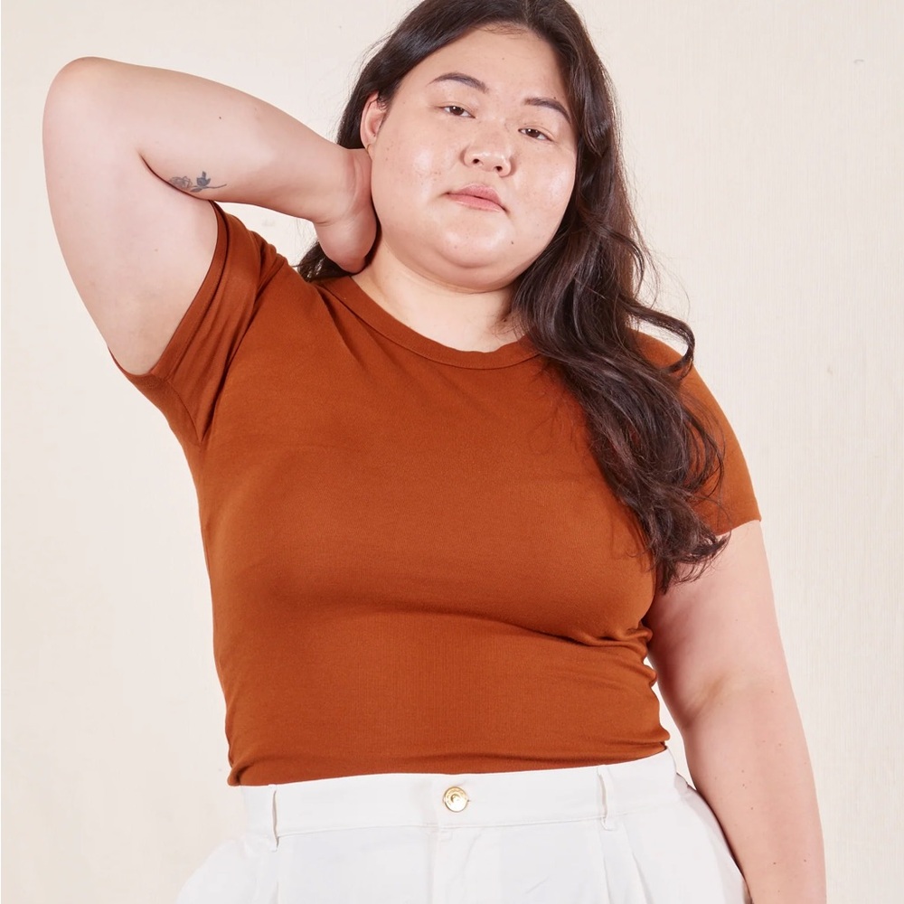 big bud press paprika baby tee